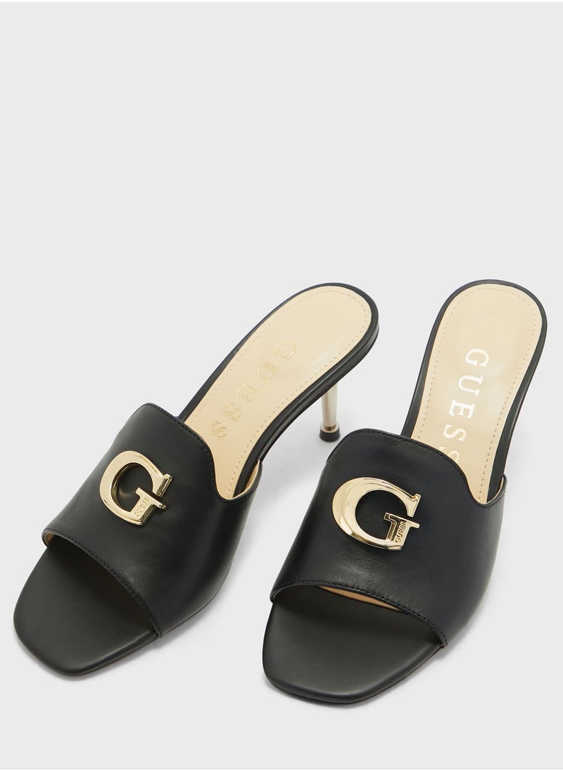 GUESS - Snapps One Strap Sandals - Image 1