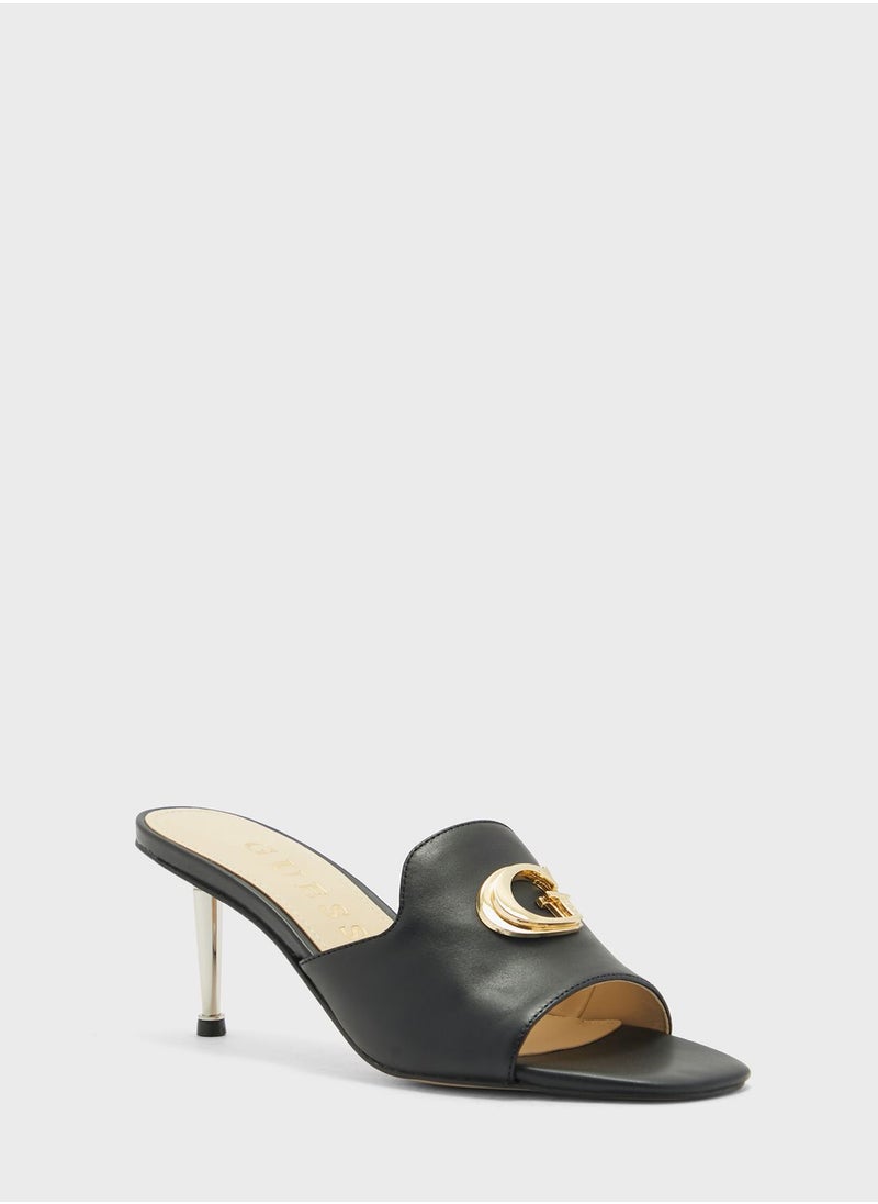 GUESS - Snapps One Strap Sandals - Image 1
