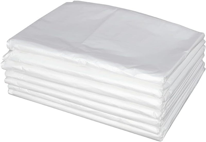 Lasenersm 100 Pieces Disposable Plastic Cage Liners for Small Animals (50x30cm, Transparent) - Image 1
