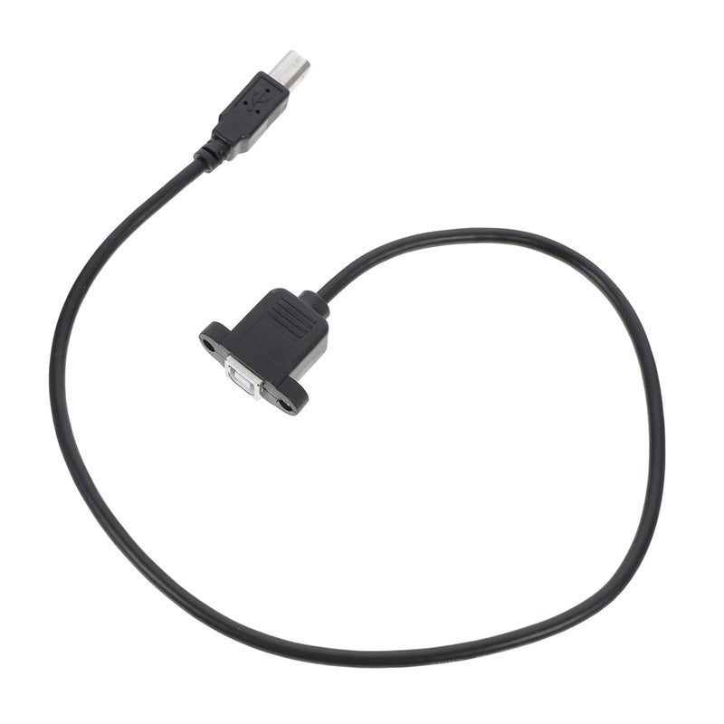 كابل تمديد الطابعة من نوع USB Type-B، كابل بيانات بزاوية قائمة للطابعات وبناء دعم ساخن، سهل التثبيت. - Image 1