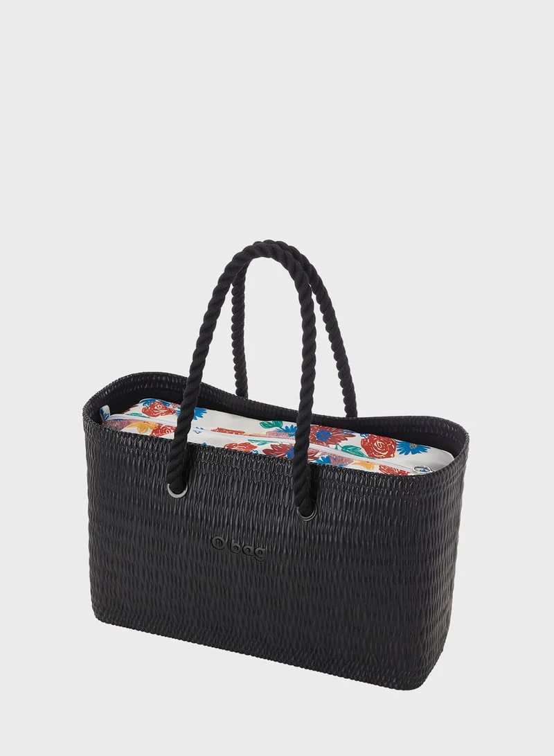 O bag Beach Tote Bag