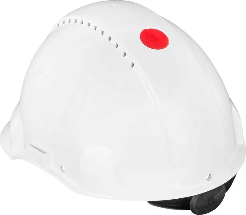 3M G3000 Adjustable Ventilated White Work Safety Helmet 5 Pieces