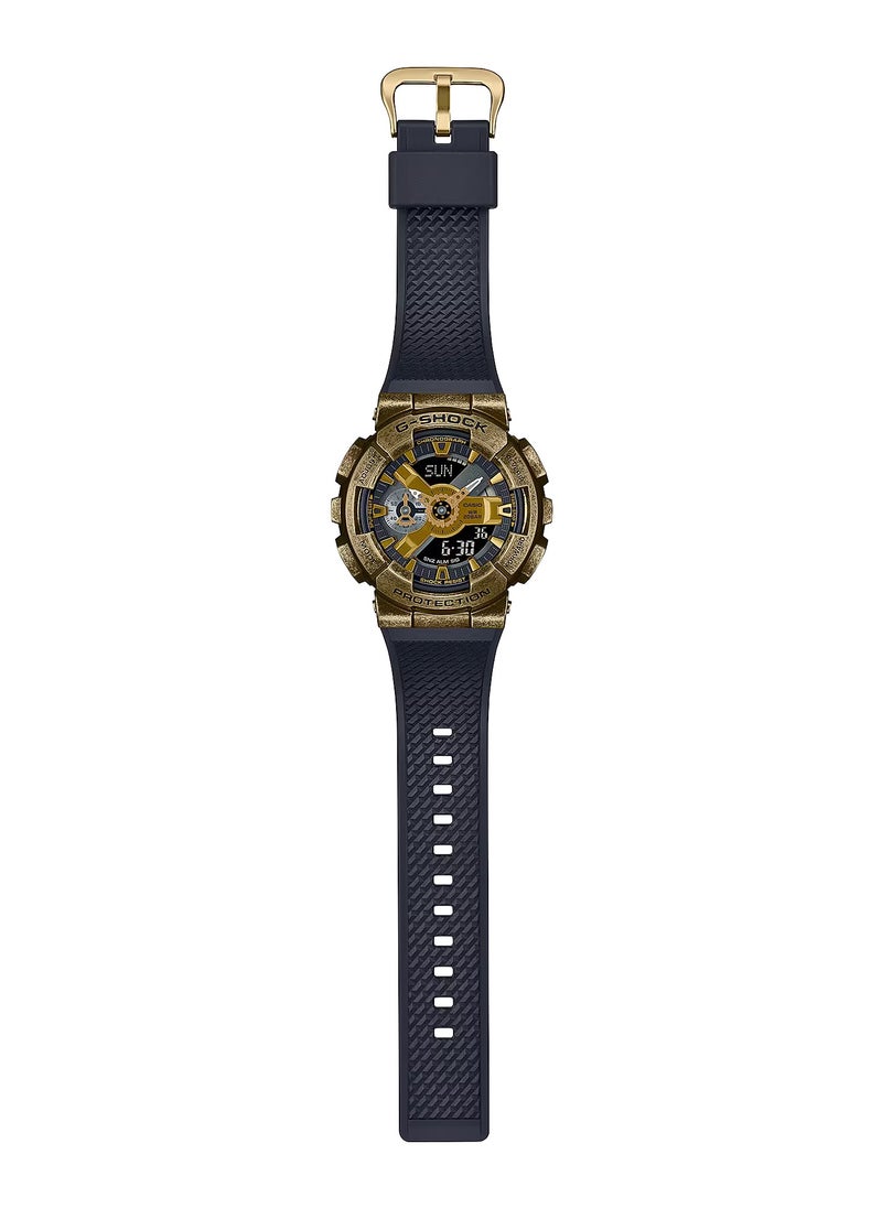 G-SHOCK - Analog+Digital Resin Strap Mens Watch GM-110VG-1A9 - Image 1