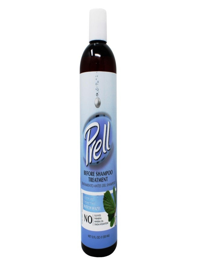 Prell Before Shampoo Treatment for Dry, Damaged Hair, Color Safe, Damage Shield with Witch Hazel 12 fl.oz. - Image 5