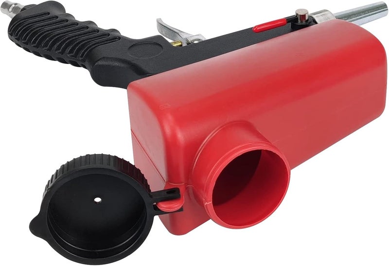 KASTWAVE Sand Blaster, Professional Anti-Rust Blasting Machine 90Psi Pneumatic Sand Blasting Kit Handheld Gravity Sandblaster Adjustable Flow Rate For Spraying Remove Paint Stains Rust Spot - Image 5