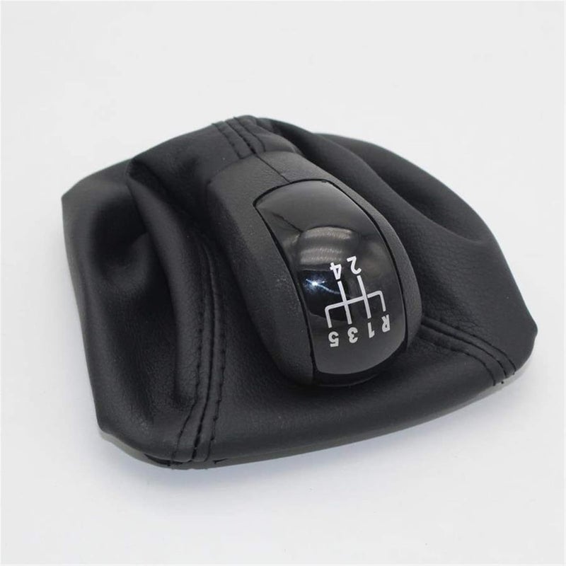 Wivplex 5 Speed Gear Shift Knob with Leather Boot for Skoda - Image 3