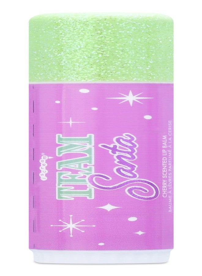 iscream Team Santa Cherry Scented Jumbo Holiday Lip Balm - Image 2