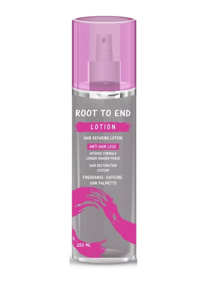 ROOT TO END Hair repairing lotion- Anti Hair Loss 250ml