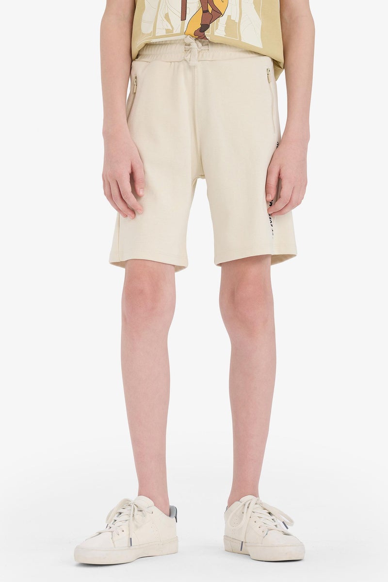 ديفاكتو شورت بطبعة شعار - Image 3