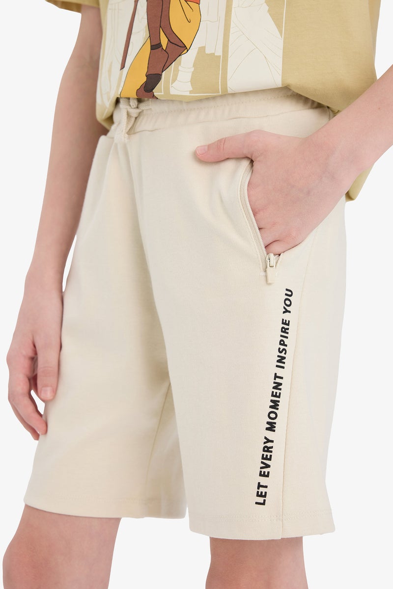 ديفاكتو شورت بطبعة شعار - Image 4
