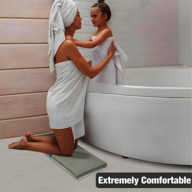 PandaEar Baby Bath Knee Pad Foldable NonSlip Kneeling Mat Cushion Foam Kneeler Mat for Toddler Bathroom Bathing Time 15 Inch Thick - Image 4