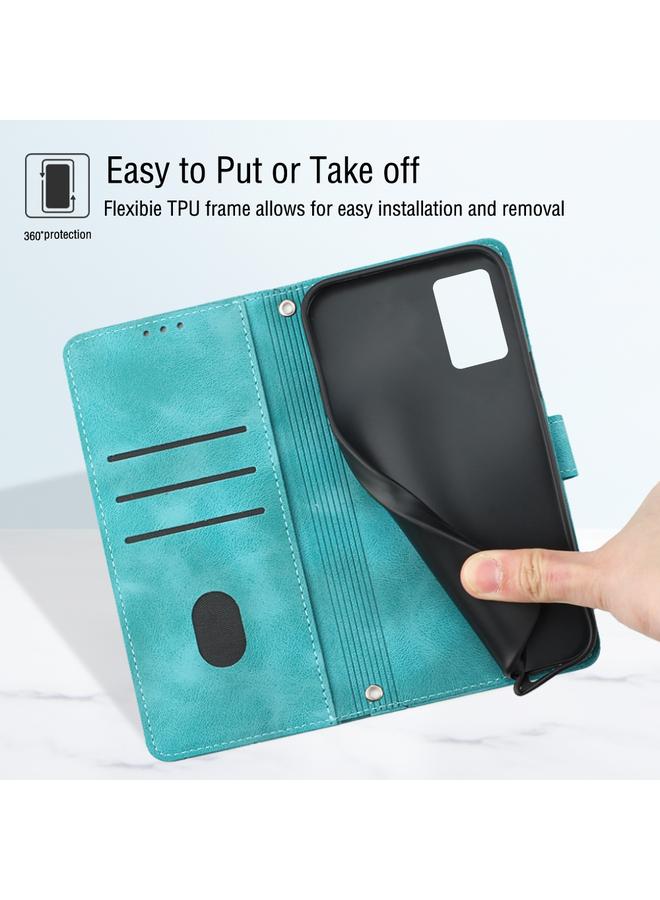 S-TOP Case For Samsung Galaxy S20+ Skin-feel Embossed Leather Phone Case - Image 5