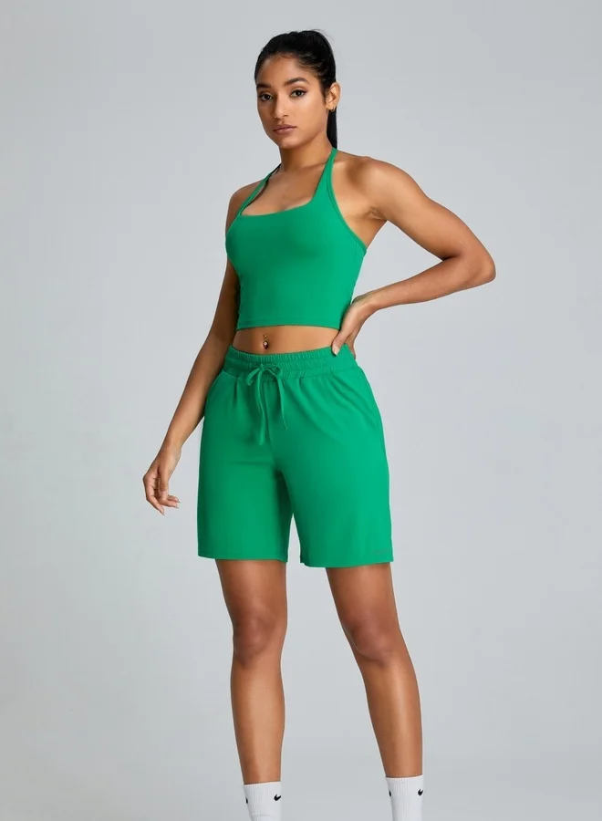 KAWN.YOGA Womens Athletic Tank Top with Square Neckline