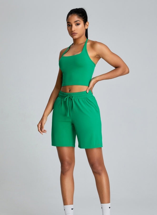 KAWN.YOGA Womens Athletic Tank Top with Square Neckline  - Image 5