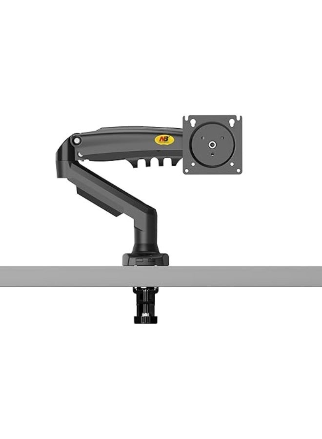 NB F80 Single Arm Shockproof Monitor Mount for 17-30 inch Tabletop Monitors - Black - Image 5