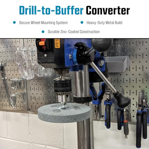 LINE10 Tools 1/2-Inch Drill Arbor Adapter for Buffing and Grinding Wheels - Image 5
