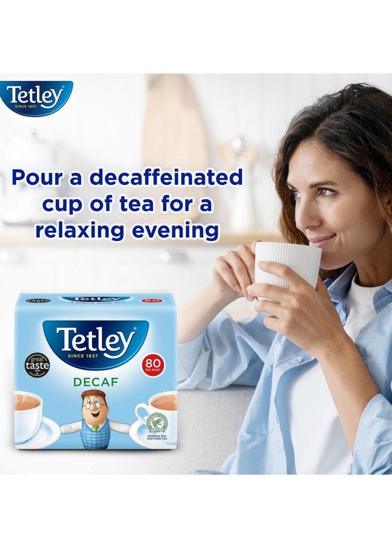 Tetley Decaf Black Tea Bags - Image 5