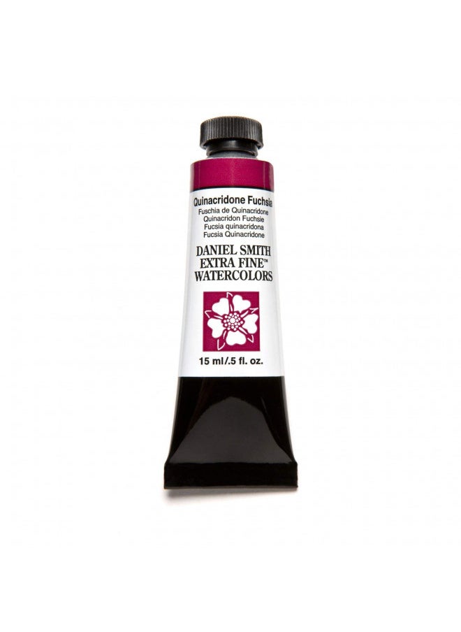 Daniel Smith Daniel Smith Extra Fine Watercolor Paint, 15ml Tube, Quinacridone Fuchsia, 284600132, 0.5 Fl Oz (Pack of 1)  - Image 5