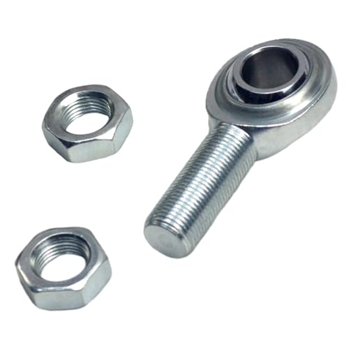 RABROPAR New 3/4" Steering Shaft Kit Steering Shaft Support, Spherical Rod End, Right Hand Male Thread Jam Nut - Image 1