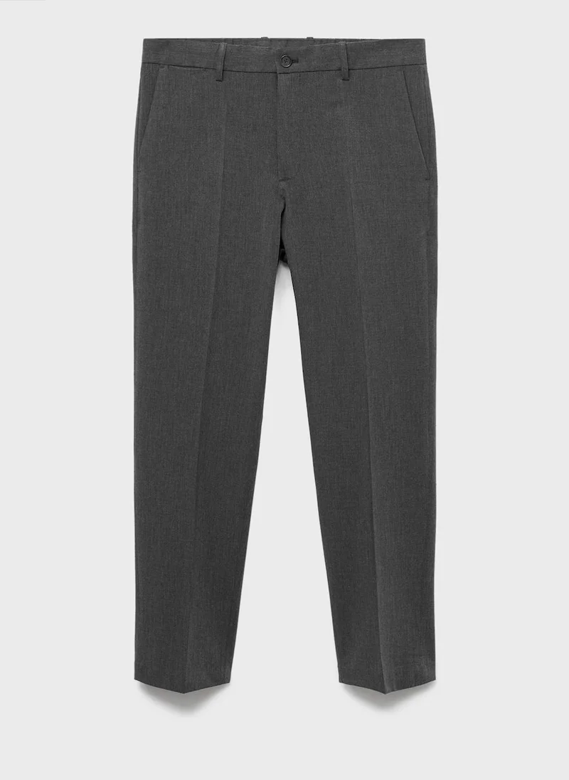 مانجو مان Bologna slim-fit comfort-stretch trousers
