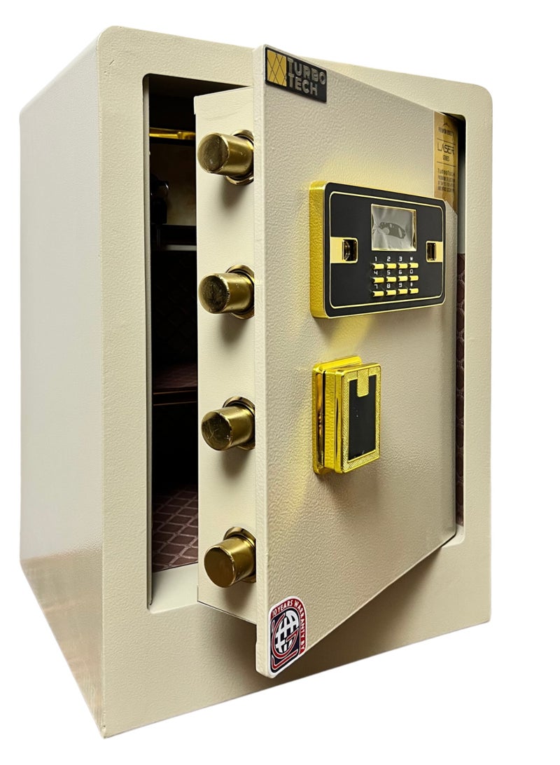 LOTFY GROUP Metal Safe Box With Digital And 2 Keys Lock for enhanced security.H60*W40*D35CM 35KG - Image 2