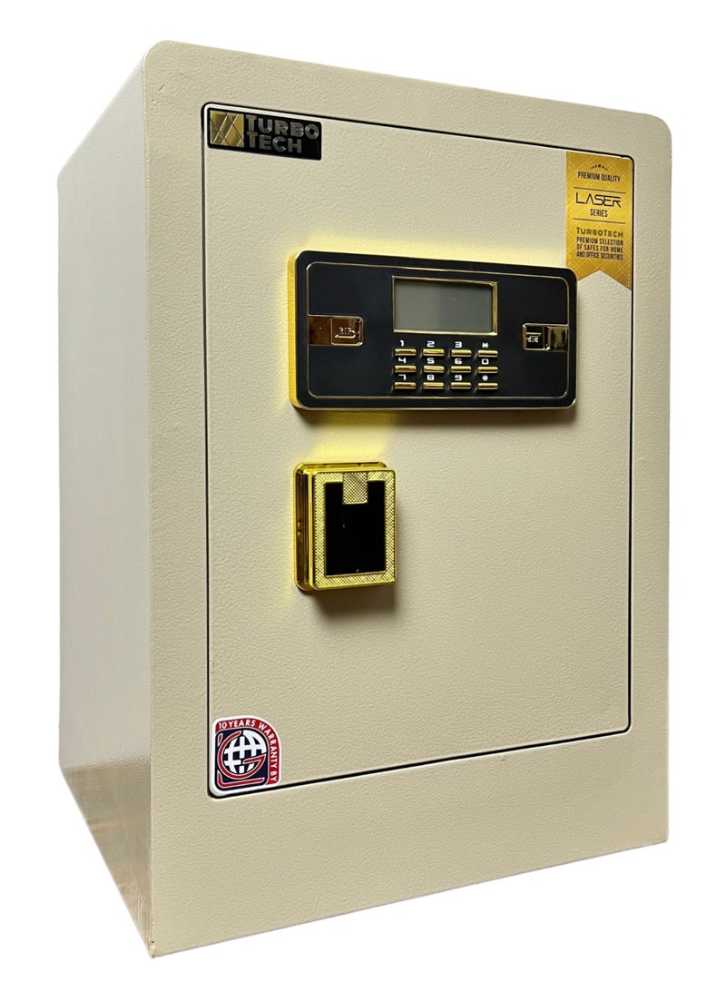 LOTFY GROUP Metal Safe Box With Digital And 2 Keys Lock for enhanced security.H60*W40*D35CM 35KG - Image 1