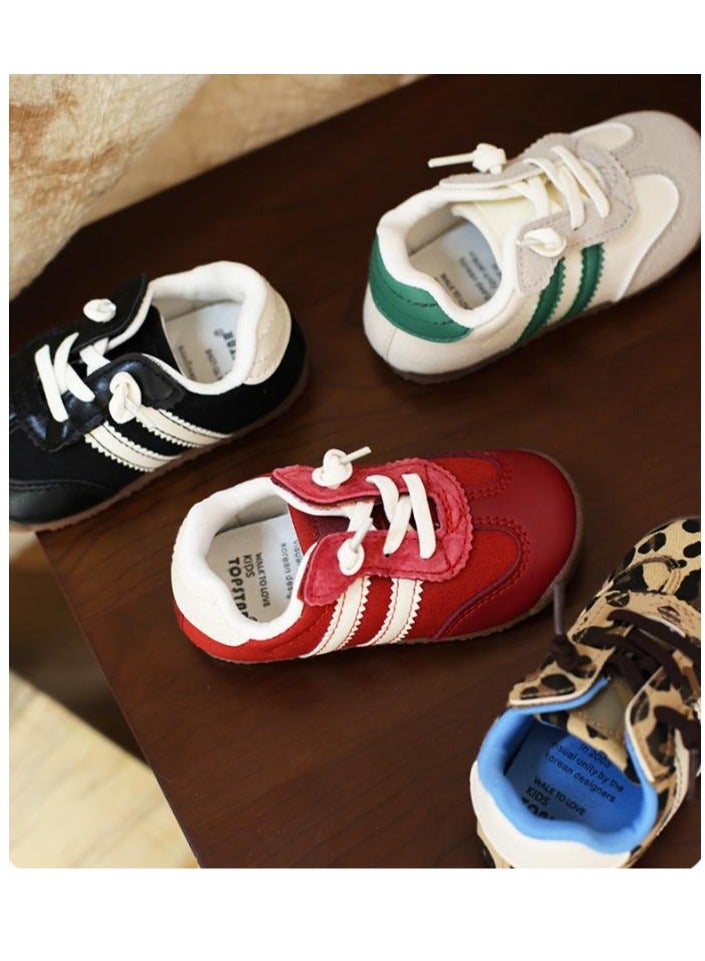 Flip Up Children's Shoes, Children's Sports Shoes, Moral Training Shoes, Spring And Autumn Styles - Image 5