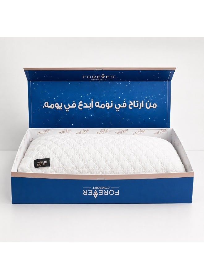 **Hotel-Style Adjustable Loft Pillow with Shredded Foam Filling and Zipper – Soft Quilted Fabric for Comfortable Head and Neck Support** - Image 5
