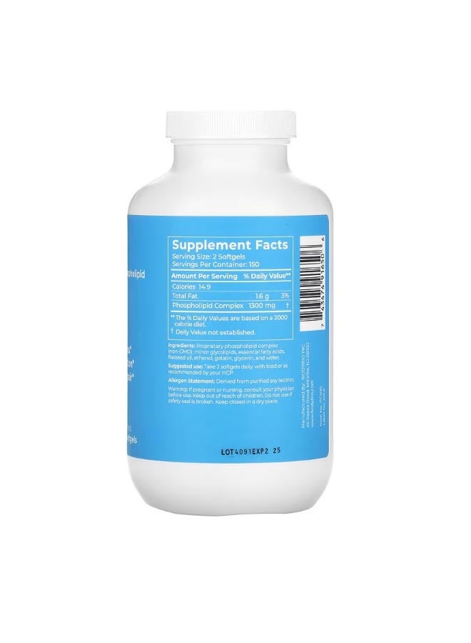 بودي بايو PC Liposomal Phospholipid Complex 300 Non GMO Softgels - Image 2