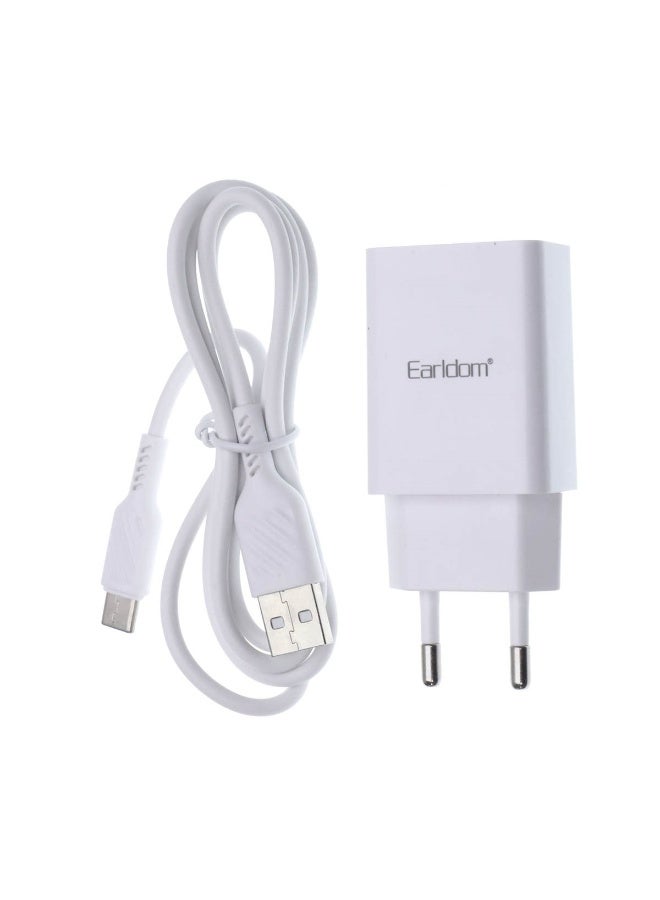 Earldom Fast Travel Charger EU27 - With Cable Micro - Image 3