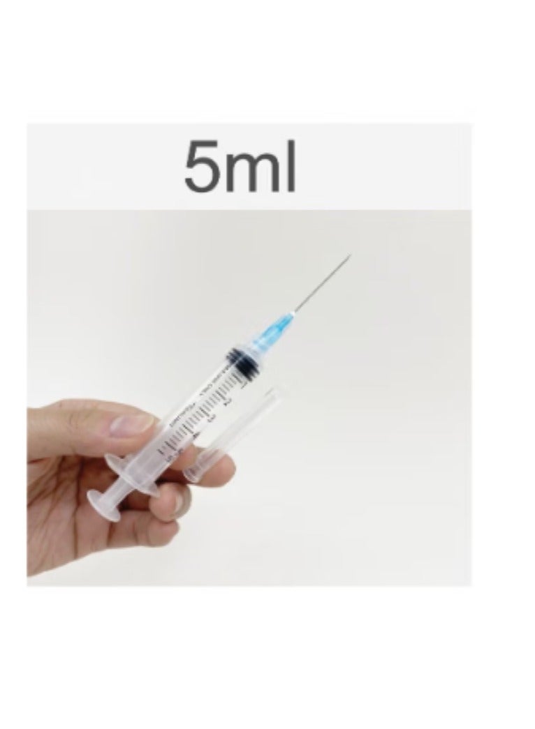 SKYLINE Set of 100 single-use medical syringes 5ML With Needle - Image 2