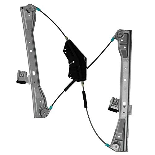 TRQ Front Left Window Regulator Drivers Side Compatible with 2012-2013 Mercedes-Benz C250 2008-2013 C300 C350 C63 AMG 2010-2013 E350 E550 E63 AMG - Image 2