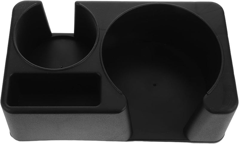 Car Cup Holder with Phone Stand Non-Slip Vehicle Kettle Holder and Water Bottle Organizer Rack for Cars and Trucks - Image 1