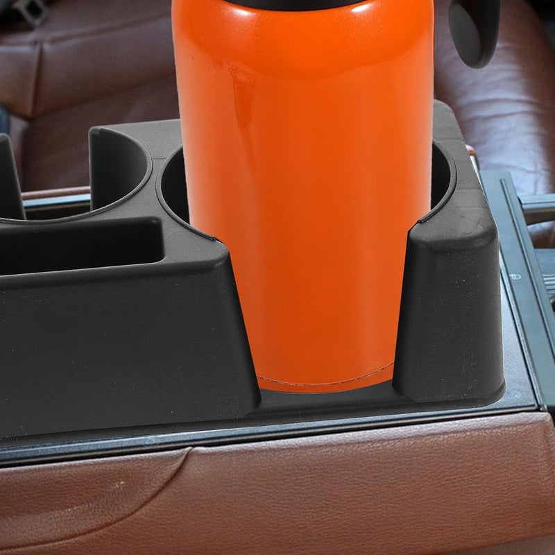 Car Cup Holder with Phone Stand Non-Slip Vehicle Kettle Holder and Water Bottle Organizer Rack for Cars and Trucks - Image 5