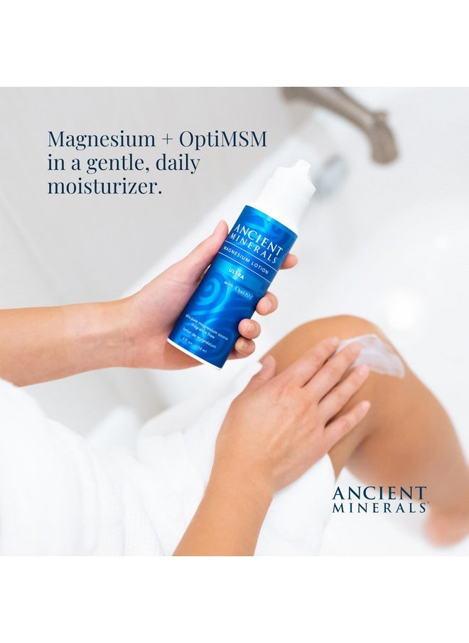 Ancient Minerals Ancient Minerals Magnesium Lotion Ultra with MSM Pure Genuine Zechstein Magnesium Lotion for Topical Application (5oz)  - Image 2