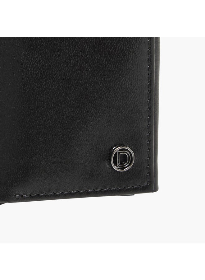 دوتشيني محفظة رجالية ثنائية الطي بلمسة معدنية - Image 3