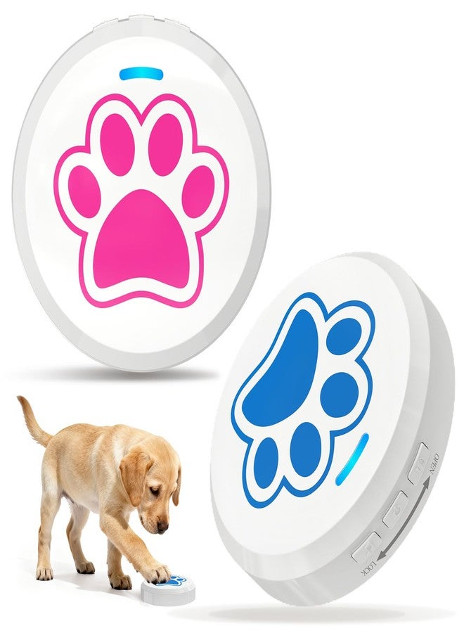 ChunHee Dog Bells To Go Outside Puppy Dog Bell for Door Potty Training with 28 Ringtones Doorbell Integrated Chew-Proof Design Potty Train Bells Your Doggy to Ring The Bell Adjustable Volume (0-115dB) - Image 1