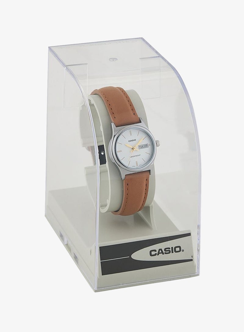 CASIO Pu Strap Analog Watch - Image 4