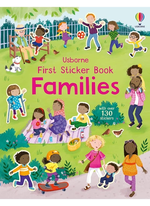 First Sticker Book Families