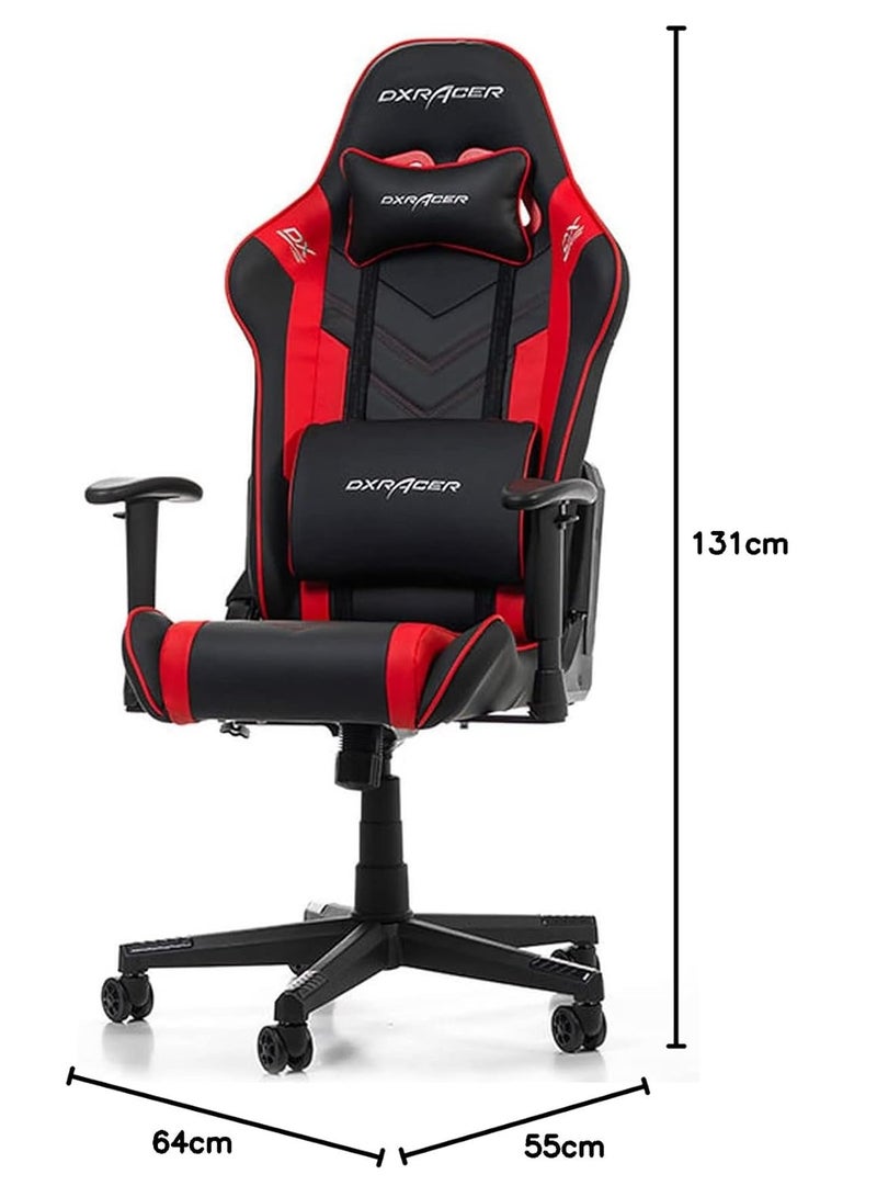 DXRacer DXRacer P132 Prince Series Gaming Chair - Black/Red | GC-P132-NR-F2-158  - Image 2