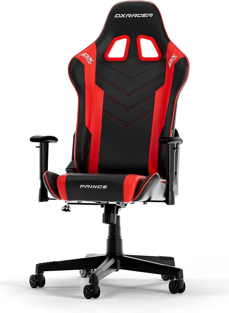 DXRacer DXRacer P132 Prince Series Gaming Chair - Black/Red | GC-P132-NR-F2-158  - Image 3