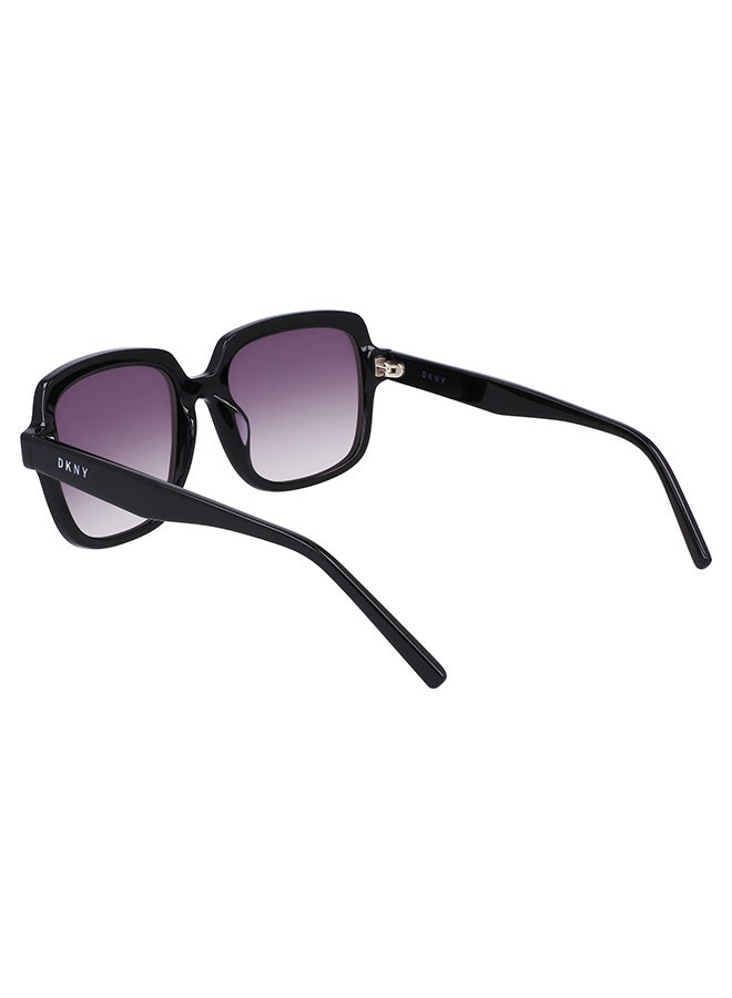 DKNY Women's Square Sunglasses - DK540S-001-5419 - Lens Size: 54 Mm - Image 2