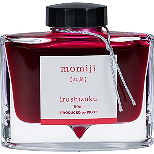 Pilot Iroshizuku Bottled Fountain Pen Ink, Momiji, Autumn Leaves, Red (69208) - Image 1