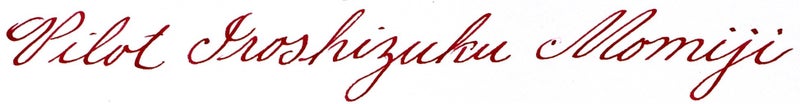 Pilot Iroshizuku Bottled Fountain Pen Ink, Momiji, Autumn Leaves, Red (69208) - Image 4