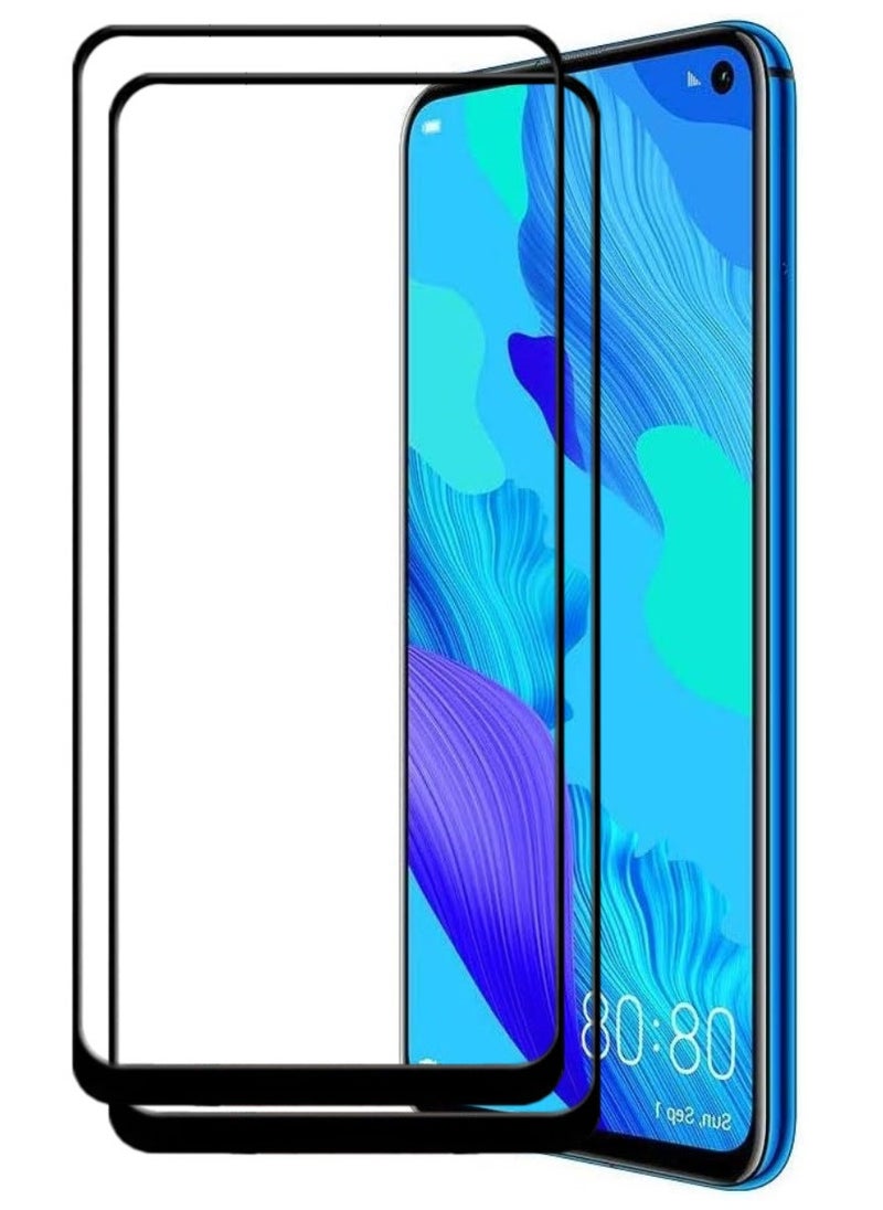ACLIX 2 Pieces Antistatic ESD Dustproof Premium Quality High Definition Tempered Glass Screen Protector Designed For Huawei nova 5T - Image 1