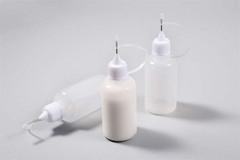 ONWON 10 Pieces Precision Needle Tip Glue Bottle Applicator 1 Ounce/ 30 ml Empty Applicator Glue Oiler Squeeze Bottle for Paper Quilling DIY Craft - Image 5