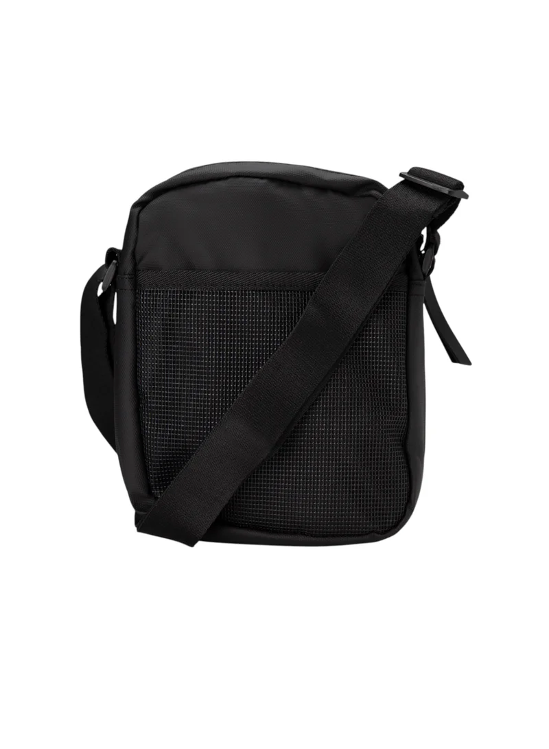 Bata Textured Messenger Bag Black
