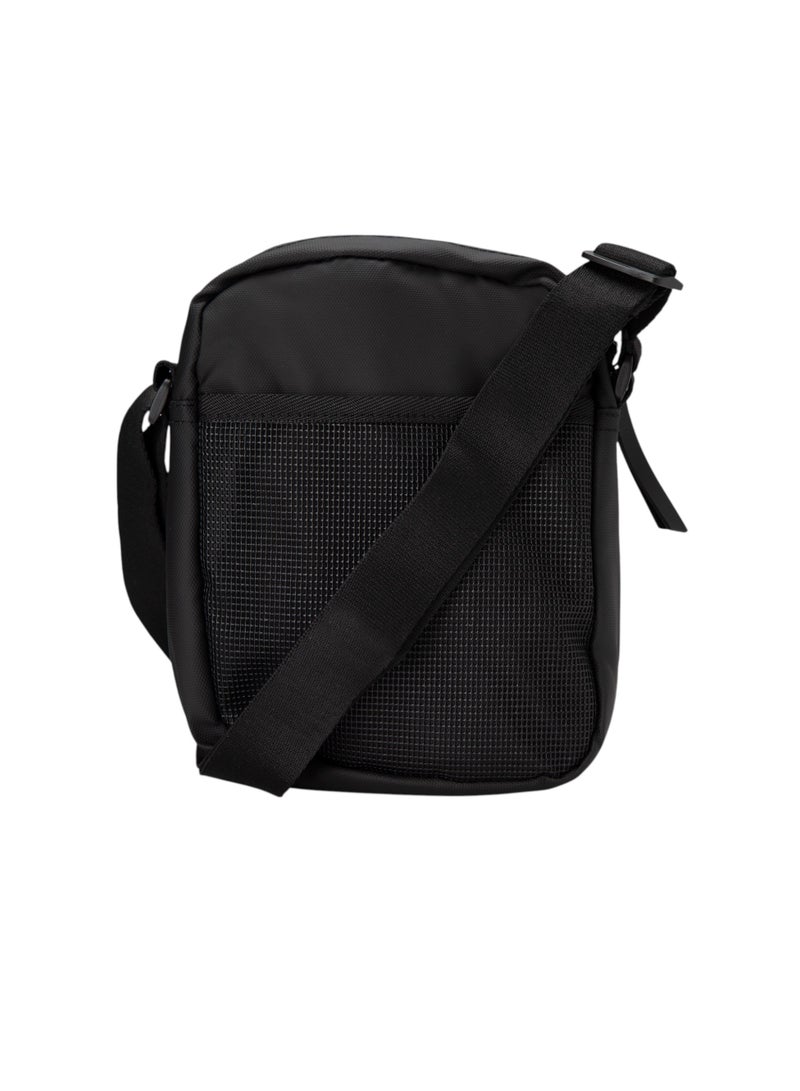 Bata Textured Messenger Bag Black - Image 2