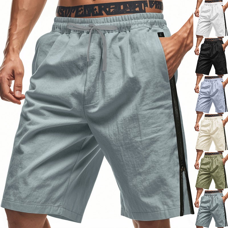 Hot -style Shorts Men''s Loose Hip-hop High-end Sports Ami Kaji Straight Shorts Men''s Summer - Image 2