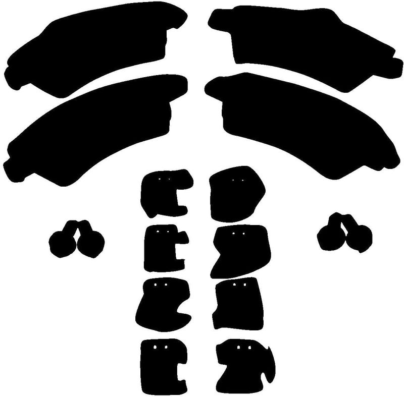 Motorcraft Genuine Front Brake Pad Set for Ford Transit Models (2000-2006) - Motorcraft - Image 4